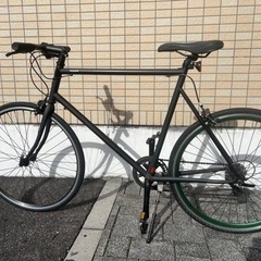 tokyo bike 9s Lサイズ ブラック リア:グリーン