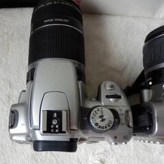 ❤️動作品２台１５点★EOS❤️kissデジタルX❤️望遠レンズセット★説明書付き