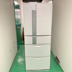 三菱ノンフロン冷蔵庫 MR-JX48LX-W 大容量 冷蔵、冷凍...