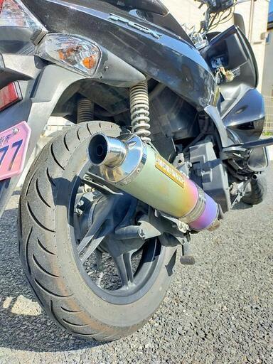 pcx 125 通勤 好調 Honda jf28 実働 3.6万キロ ロングスクリーン モリワキ ケース付 pcx 125 通勤 好調 Honda jf28 実働 3.6万キロ ロングスクリーン