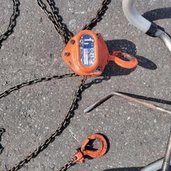 カウリフト＆チェーンブロックのセット