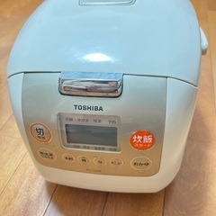 TOSHIBA炊飯器5.5合RC-18DE
