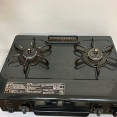K2404-144 パロマ ガステーブル 2口 LPガス用 IC-S37-2R 2022年製 動作確認済み 汚れあり 中古 K2404-144 パロマ ガステーブル 2口 LPガス用 IC-S37-2R 2022年製