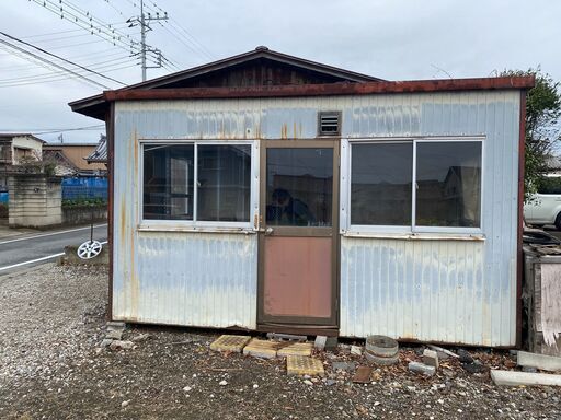 プレハブ倉庫 引き取り限定の方のみ