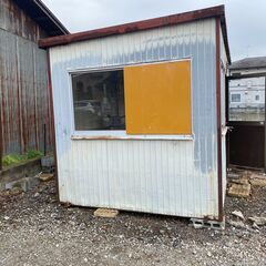 プレハブ倉庫 引き取り限定の方のみ