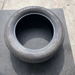 交換込み！225/60R17バリ山中古1本！21年製DELINTE