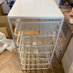 ⭐️美品⭐️ IKEA ヨナクセル　6段 収納家具 スチールラック