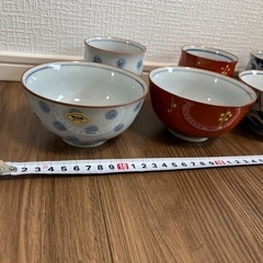 有田焼　茶碗と湯呑みのセット