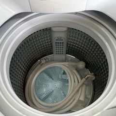 2022年製　AQUA 　8K　全自動洗濯機 AQW-V8N(W)　お近くなら無料で配達いたします。　風呂ポンプ付き