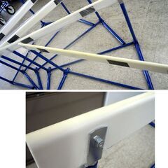 NISHI プッシュ調節式ハードル 5個 中学生用 G1011C 折りたたみ式 練習用 ニシ 未使用 札幌市北区屯田