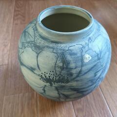 清水焼　壺　花瓶　