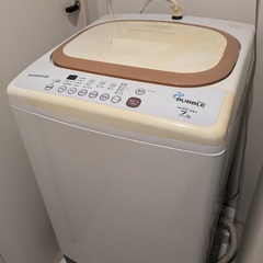 無料／全自動洗濯機　７kg
