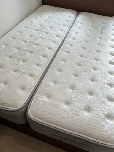 マットレス Nスリープ Comfort CF1-02 セミダブル ニトリのセミダブルマットレス(Nスリープ コンフォートCF1-02)