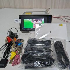 226 完動品　ケンウッド　MDV-L505W　bluetooth　フルセグ