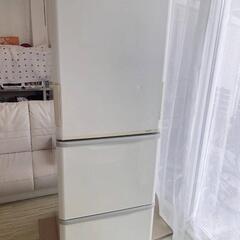 冷蔵庫　シャープ　350L　ホワイト