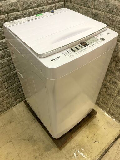 大阪送料無料★3か月保証★洗濯機★ハイセンス★2022年★5.5㎏★HW-E5504★S-688