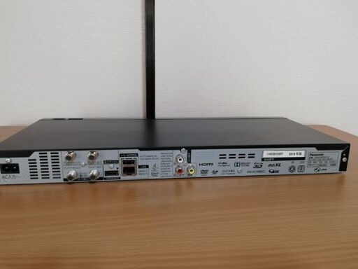 動作保証あり】Panasonic DIGA 2018年 DMR-BRT1030 1TB