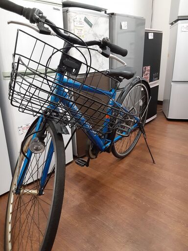 リサイクルショップどりーむ天保山店 No1102 自転車 クロスバイク カゴ