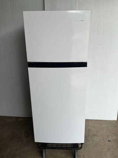 ①ハイセンス　HR-B1202 2ドア　冷蔵庫　120L　 2020年製　お近くなら無料で配達いたします。