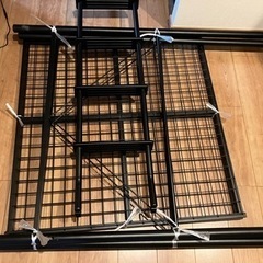 ニトリ　ロフトベッド　ブラック　10000円