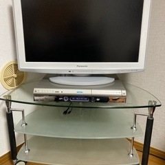 【ネット決済】液晶テレビ、DVDレコーダー、テレビ台の3点セット