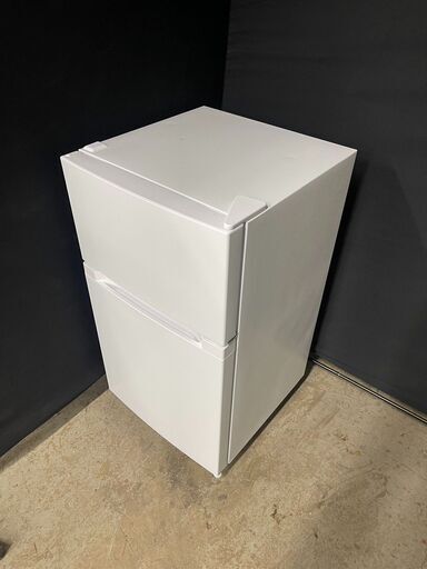 アイリスオーヤマ 2ドア冷蔵庫 PRC-B092D-W 2023年製 単身用 新生活