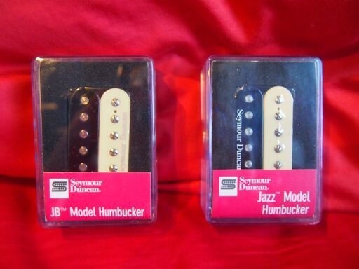 ★新品未開封★　SEYMOUR DUNCAN　Hot Rodded Pickups ハムバッカーピックアップ （ゼブラカラー４Cセット）