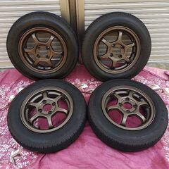 タイヤ付きアルミホイール145/80R 13