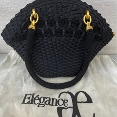 【未使用】Elegance エレガンス イタリア製 ハンドバッグ...