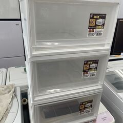 リサイクルショップどりーむ鹿大前店　No9211 収納ケース三個...