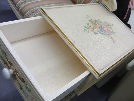 アンティーク調 テレフォンチェア デスク付き椅子 一人掛け 猫脚  