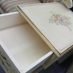 アンティーク調 テレフォンチェア デスク付き椅子 一人掛け 猫脚 チェア ベンチ 電話台 椅子 札幌 手稲