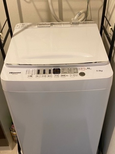 ハイセンス　洗濯機　5.5kg