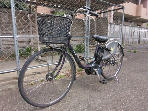 パナソニック　２６インチの電動自転車です。前後タイヤ新品交換済みです。