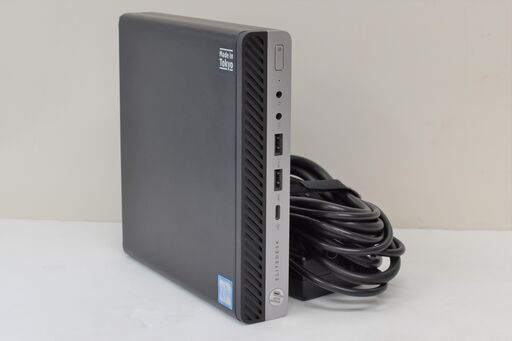 高速起動 超小型PC HP EliteDesk 800 G3 DM Core i5-6500T メモリ8GB 超高速 SSD256GB Windows10 Office2019