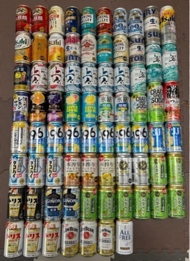 「決定」お酒　合計　75本セット  缶ビール　発泡酒　缶チューハイ　ハイボール