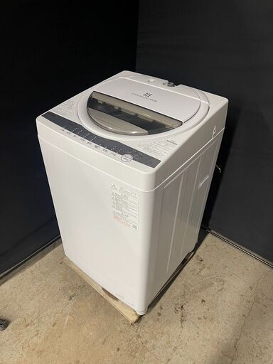 東芝 6.0㎏ 単身用洗濯機 AW-6G9 2021年製 新生活