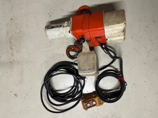 キトー　セレクト　電動クレーン　100kg ガレージ　チェーンブロック