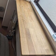 机　カウンターテーブル　折りたたみ式　棚
