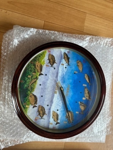 沖縄の魚掛け時計️