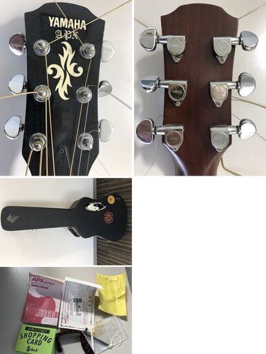 ▼【ヤマハ YAMAHA　 APX-6 エレアコ アコースティックギター 　ハードケース付 】（NF240406）Zi-1656 YAMAHA APX-6A ヤマハ エレアコースティックギター ハードケース付