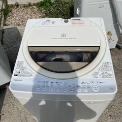 TOSHIBA 6kg洗濯機　AW-60GM