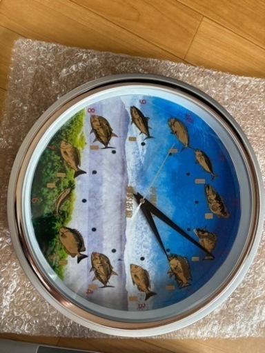 沖縄魚掛け時計️