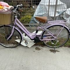 電動アシスト自転車　乗りやすいですよ　早めに取り引き出来るかた4...