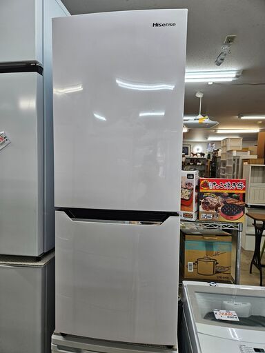 リサイクルショップどりーむ荒田店 No11140　ハイセンス　2ドア冷蔵庫　2021年製　容量150L　1～2人暮らしに最適なサイズです♪