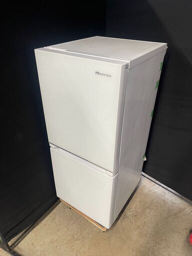 Hisense 単身用 2ドア冷蔵庫 HR-G13B-W 2021年製