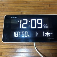 美品　セイコークロック(Seiko Clock)  電波時計　D...