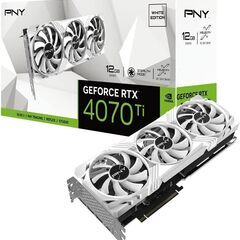 中古 PNY Technologies PNY GeForce RTX4070Ti 12GB VERTO LED White