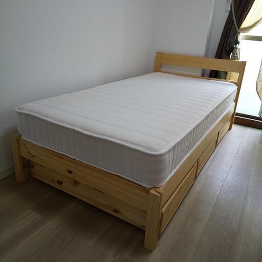 家具 ベッド シングルベッド