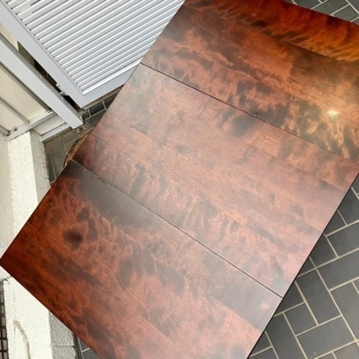 北海道民芸家具 ダイニングテーブル　バタフライ　折りたたみテーブル　北民 売約済み【武蔵小山店】 北海道民芸家具 北民 ホクミン バタフライ